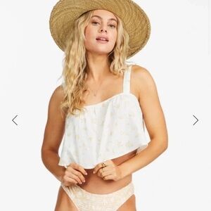 Billabong Sea Through Me Lotta Sun Crop